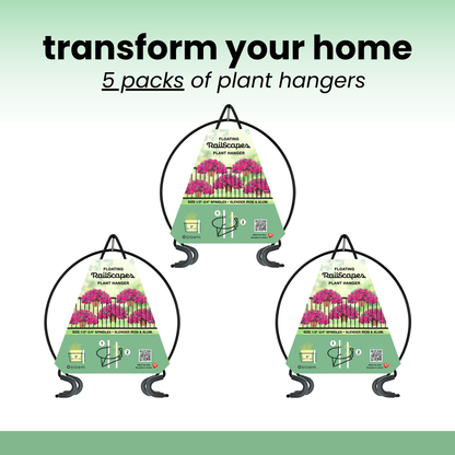 quavely™ - floating plant hangers (3 packs)
