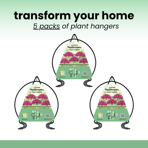 quavely™ - floating plant hangers (3 packs)